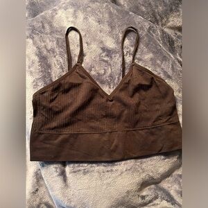 Black bralette/sports bra